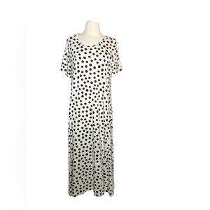 Gudrun Sjödén Cordelia organic cotton modal blend Polka Dot Dress